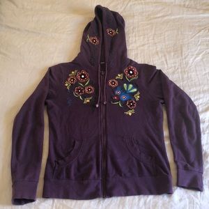 Embroidered hoodie